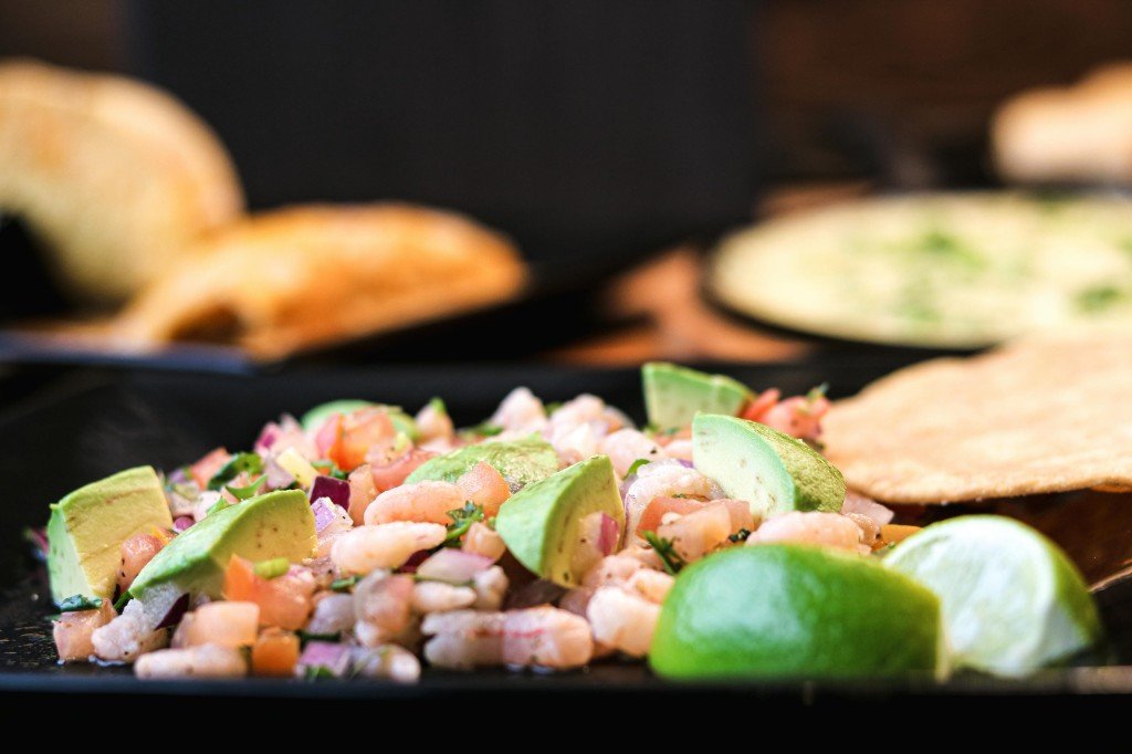 Mexican appetizer spread at Tequila Fuego Longview